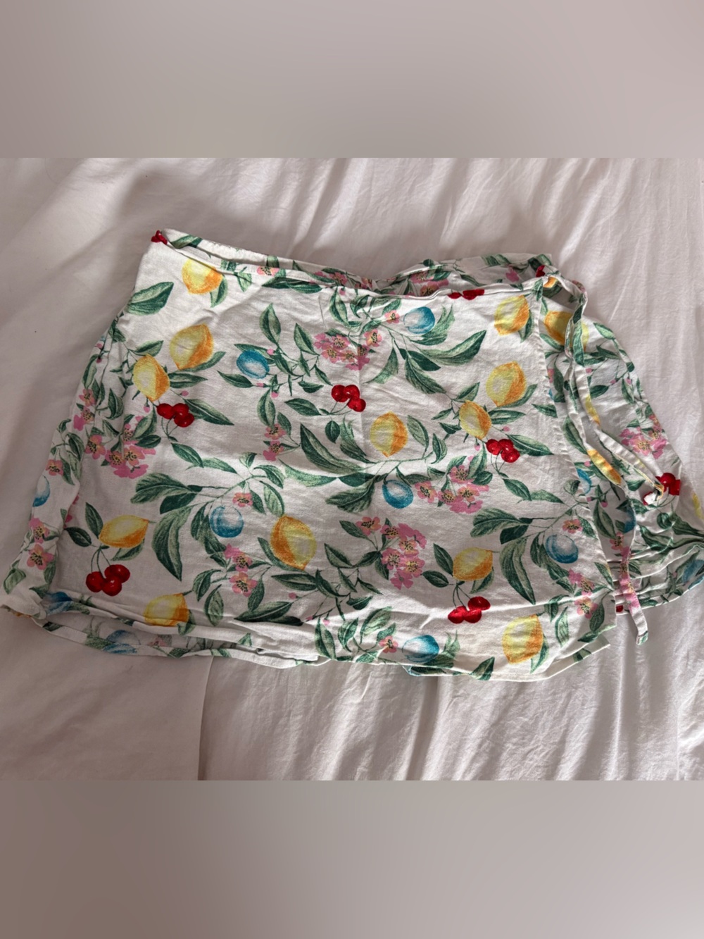 Old Navy Linen Blend Mini Skort